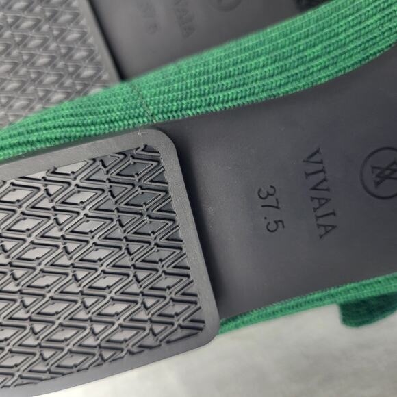 SOLD NWOB VIVAIA Square Toe Mary Jane (Margot Mary-Jane) Slip On Green | US 7 - Picture 7 of 13